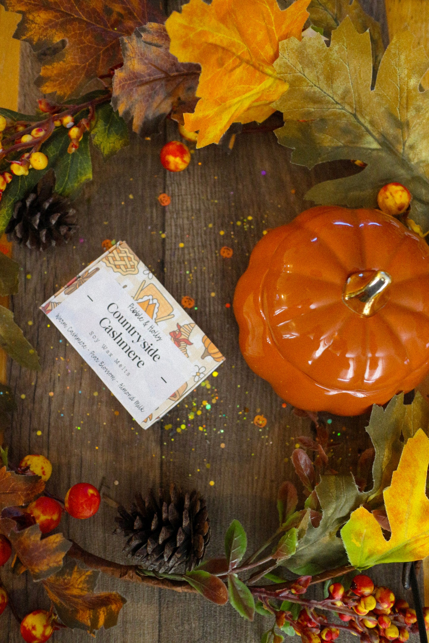 Large Soy Wax Melt Discs - Pack Of 2 - Autumn Cottage Collection