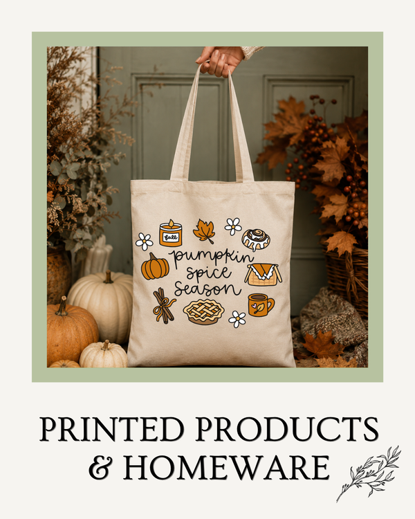 Printed Products & Homeware