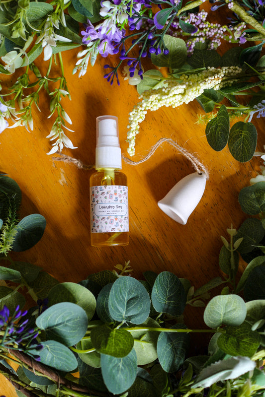 Ceramic Re-Useable Air Freshener & Essential Oil Spray Autumn Cottage Collection